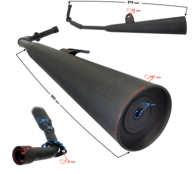 Tłumik Volcano Euro 5