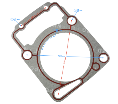 Uszczelka pod cylinder NXT300