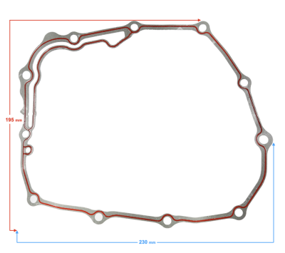 Uszczelka pokrywy sprzęgła NXT300