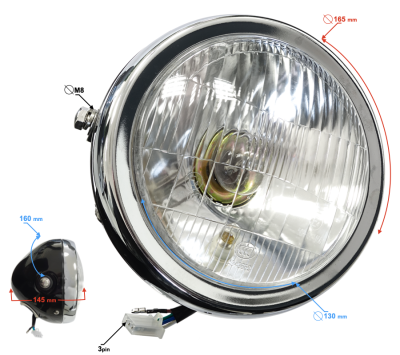 Reflektor do Volcano 50