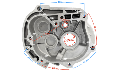 Karter silnika prawy do Falcona 50