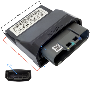 Sterownik ECU GT 125 Euro 5