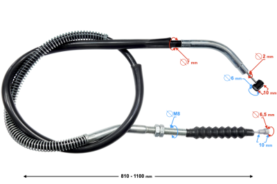 Linka sprzęgła GT 125