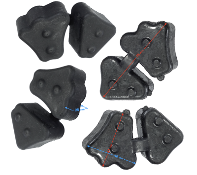 Zabierak koła tył GT 125