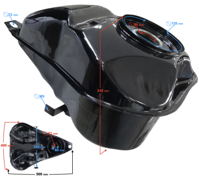 Zbiornik paliwa GT 125