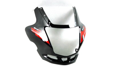 Obudowa reflektora czarno-czerwona do motoroweru Sprint 2