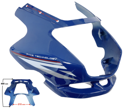 Obudowa reflektora niebieska do motoroweru Sprint 2