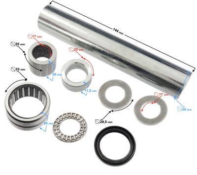 Mocowania wahacza NXT300