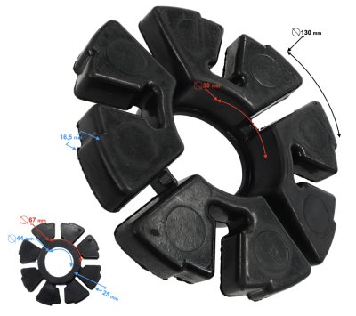 Zabierak do motoroweru Fighter 2