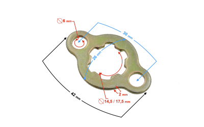 Zabezpieczenie zębatki MOTOROWER