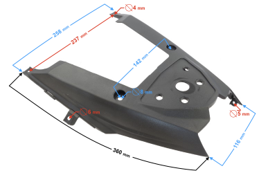 Obudowa reflektora tylnego FR 2 cz.2