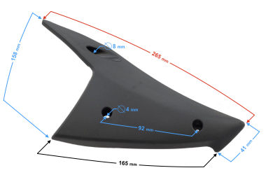 Obudowa boczna prawa cz. 2 do motoroweru FR 2