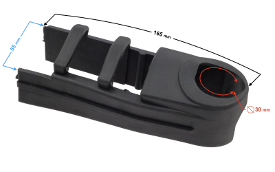 Ślizg łańcucha napędu do motoroweru FR 2