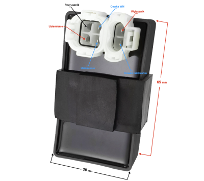 Moduł zapłonowy skuter B-Max