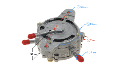 Pompa paliwa do skutera B-Max