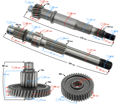 Przekładnia do skutera B-Max