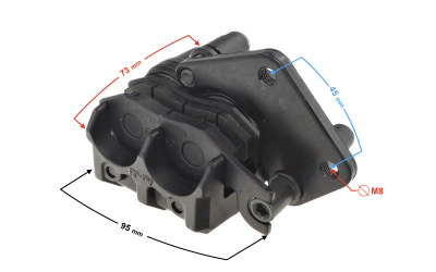 Zacisk hamulca tylnego do skutera B-Max na wtrysk