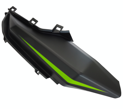 Obudowa prawa zbiornika paliwa cz.2 zielona BLADE R