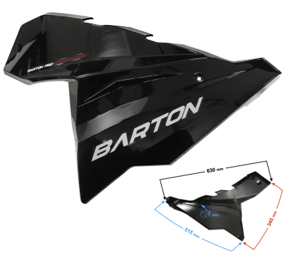 Obudowa boczna tylna prawa czerwona BLADE R