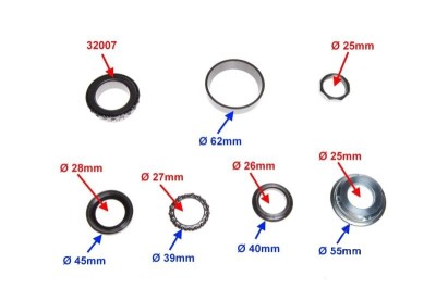 Łożyska kierownicy QT-4