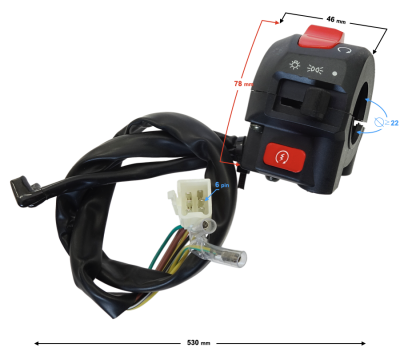 Przełącznik prawy do Volcano 50