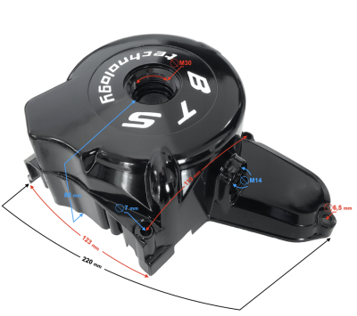 Pokrywa silnika - iskrownika do motoroweru Fighter 2