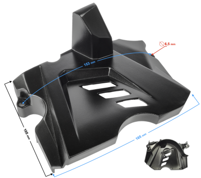 Pokrywa zębatki do motocykla Classic 125