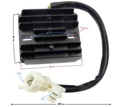 Regulator  napięcia do Classic 125 E5