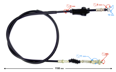 Linka hamulca przedniego do motoroweru Ranger Classic E4 / E5