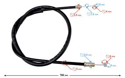 Linka ssania do motoroweru Ranger Classic