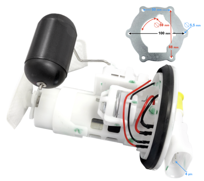 Pompa paliwa Coral 125