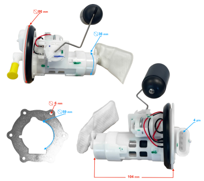 Pompa paliwa Coral 50