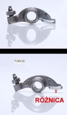 Dźwigienki zaworowe skuter TOROS 4T