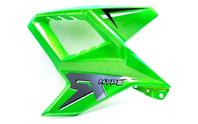 Obudowa baku lewa zielona Hyper 125