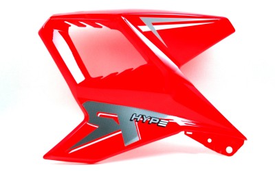 Obudowa baku lewa czerwona Hyper 125