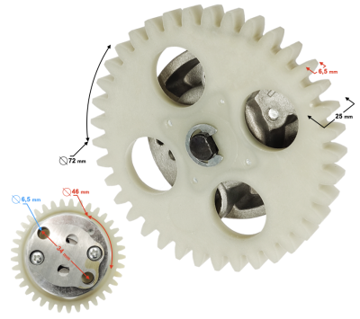 Pompa oleju Hyper 125 E5