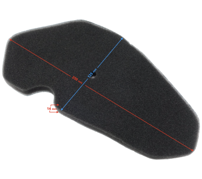 Filtra powietrza wkład do skutera Falcon 50