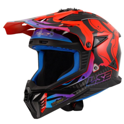 Kask LS2 MX708 Fast II Wash gloss red