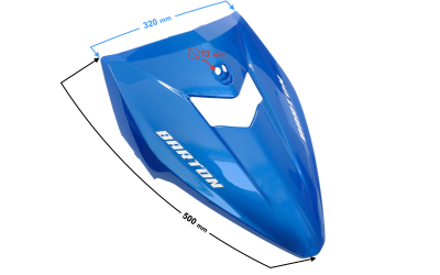 Obudowa przednia niebieska Scalpel 50