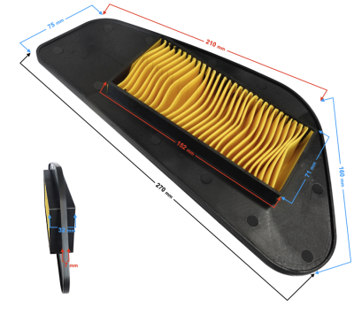 Wkład filtra powietrza Scalpel 50