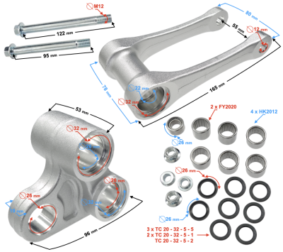Zestaw kiwaka NXT250 L