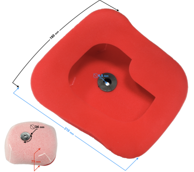 Wkład filtru powietrza NXT150