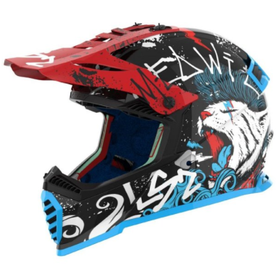 Kask LS2 MX437  II Fast Evo II Mini Junior Starmaw