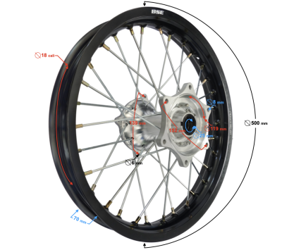 Felga tył NXT300
