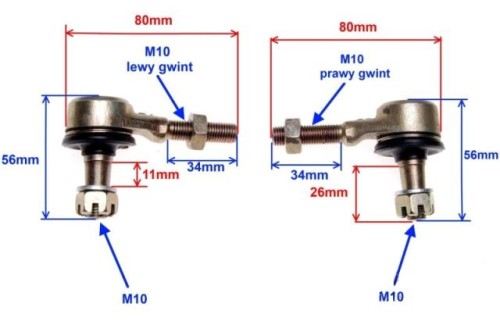 Końcówka drążka kierowniczego ATV stożkowe.jpg