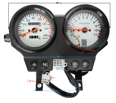 Licznik do motoroweru Fighter 2