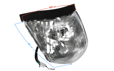Reflektor do motoroweru Sprint 2