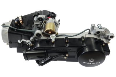 Silnik poziomy 152QMI, 125cc 4T, Automat, czarny