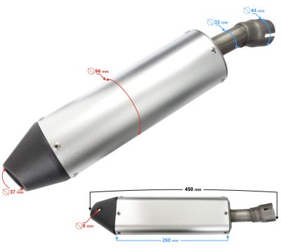 Tłumik NXT150
