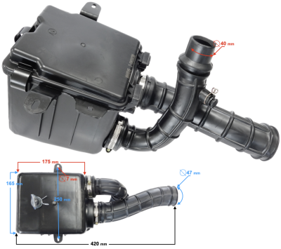 (HURT) Filtr powietrza Braver 300